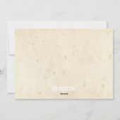 scrapbook-ziekteverzekeringskaart feestdagenkaart (Achterkant)