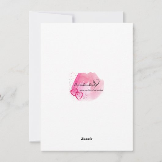 Scrapbooked Verjaardag Kaart (Achterkant)