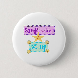 Scrapbooker A Holic Ronde Button 5,7 Cm