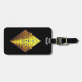 Scrapbooker Diamond "Creative Juices" Bagagelabel (Voorkant horizontaal)