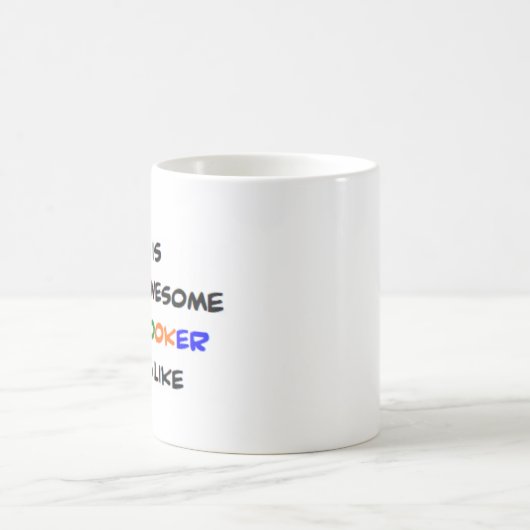 scrapbooker, geweldige koffiemok (Center)