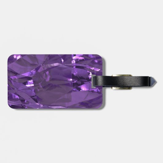 Scrapbooker Silver Medallion ’Cut Past Repat’ Bagagelabel (Achterkant horizontaal)