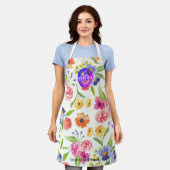 Scrapbookers Cut Paste Herhalen Schort (Gedragen)