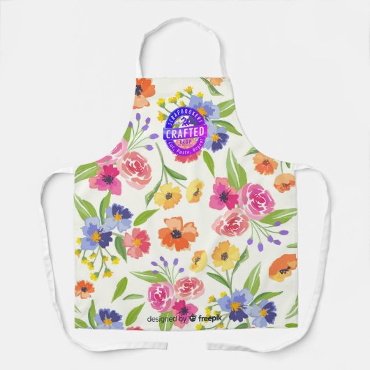 Scrapbookers Cut Paste Herhalen Schort (Voorkant)