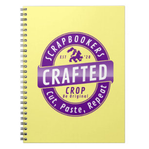 “Scrapbookers - Knip, Plak en Herhaal” Notitieboek