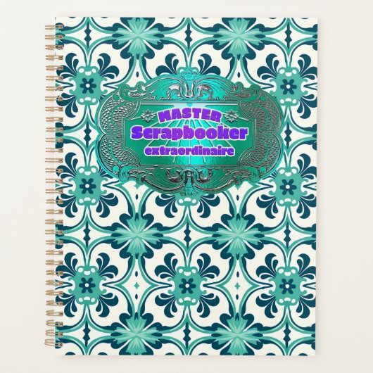 Scrapbookers – Knip, Plak en Herhaal Planner (Voorkant)