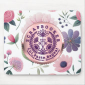 Scrapbookers - knippen, plakken en herhalen muismat (Voorkant)