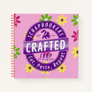 Scrapbookers - knippen, plakken en herhalen notitieboek