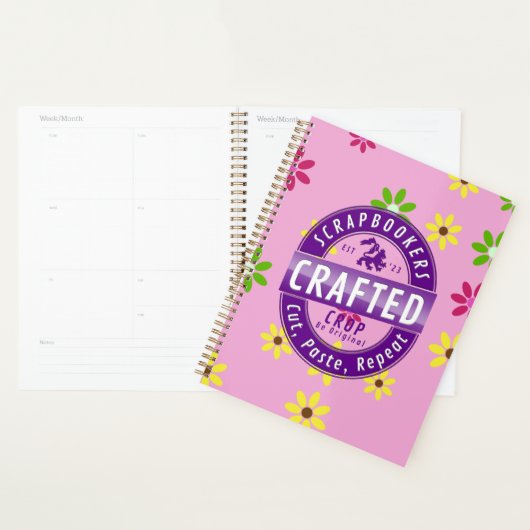 Scrapbookers - knippen, plakken en herhalen planner (Display)