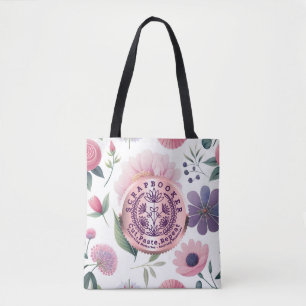 Scrapbookers - knippen, plakken en herhalen tote bag