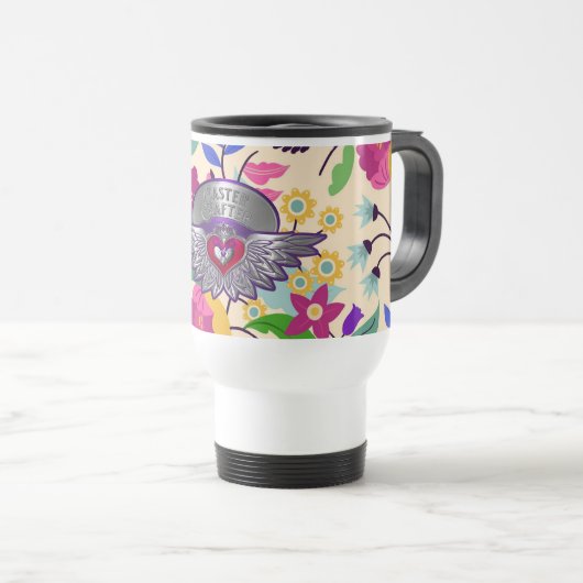 Scrapbookers Master Badge Travel Mok (Voorkant rechts)