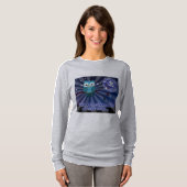 Scrapbookers "Owl be scrapping Al nacht Lang" T-shirt (Voorkant volledig)