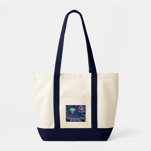 Scrapbookers "Owl be scrapping Al nacht Lang" Tote Bag (Voorkant)