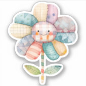 Scrapbooking Bloem Sticker (Voorkant)