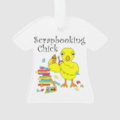 Scrapbooking chick tekst ornament (achterkant)