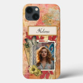 Scrapbooking Collage & Custom Photo Lijst Case-Mate iPhone Case (Achterkant)