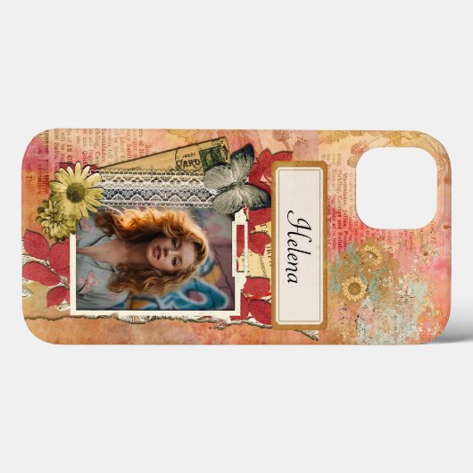 Scrapbooking Collage & Custom Photo Lijst Case-Mate iPhone Case (Achterkant (horizontaal))