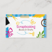Scrapbooking Crafts Visitekaartje (Achterkant)