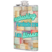 Scrapbooking herinnert me eraan dat ik gezegend be heupfles (Links)