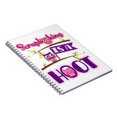 Scrapbooking is een Hoot Cute Scrapbooker Notitieboek (Rechterzijde)