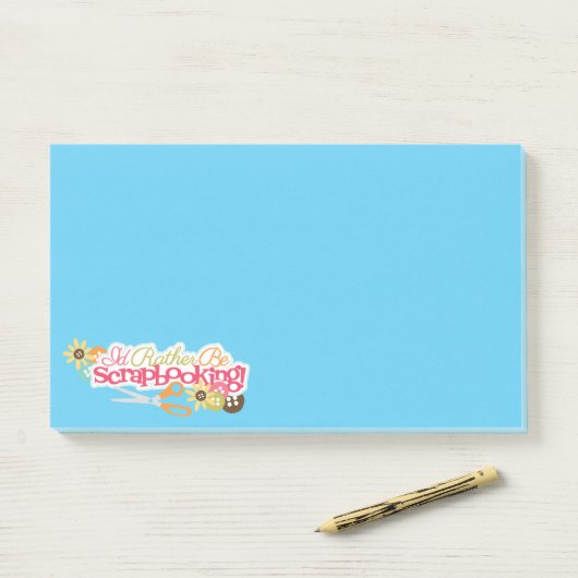 Scrapbooking Post-it® Notes (Op bureau)