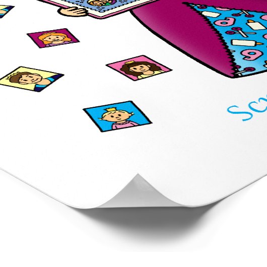 Scrapbooking Princess Poster (Hoek)