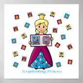 Scrapbooking Princess Poster (Voorkant)
