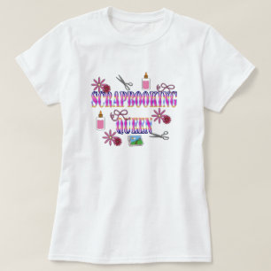 Scrapbooking Queen T-shirt