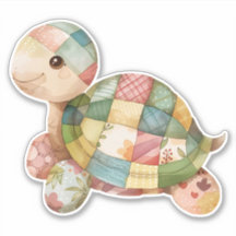 Scrapbooking Schildpad Sticker