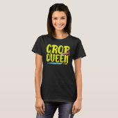 Scrapbooking Scrapbooker Crop Queen T-shirt (Voorkant volledig)