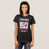 Scrapbooking Scrapbooker Don t Let Friends Scrapbo T-shirt (Voorkant volledig)