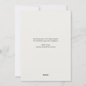 Scrapbooking Vakanties | Gingham Frame foto Feestdagenkaart (Achterkant)