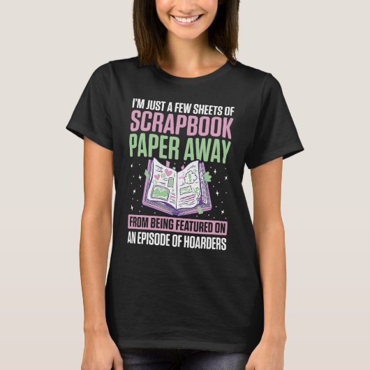 Scrapbooking voor scrapbooker Love Scrapbooking Sc T-shirt (Voorkant)