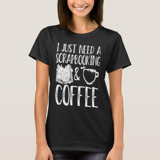 Scrapbooking voor scrapbooker Love Scrapbooking Sc T-shirt (Voorkant)