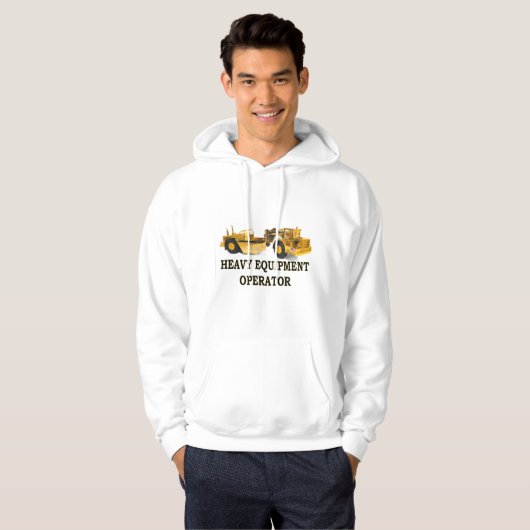 SCRAPER EARTH MOVER HOODIE (Voorkant volledig)