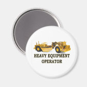 SCRAPER EARTH MOVER MAGNEET (Voorkant / Achterkant)