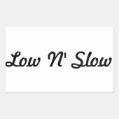 Scrapeworks Low N' Slow Sticker (Voorkant)