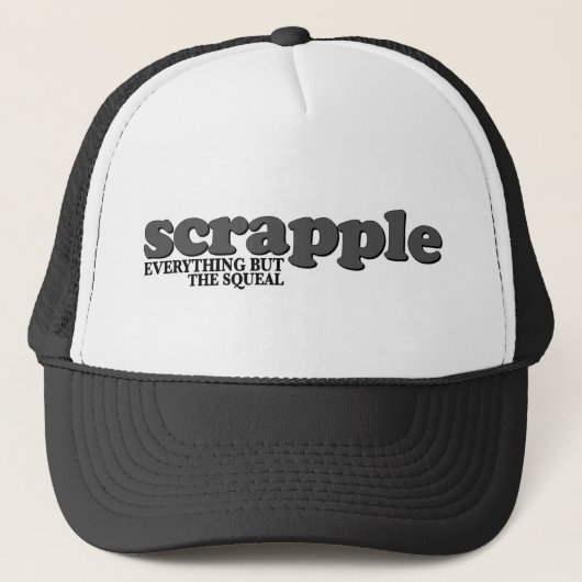 Scrapple Squeal Trucker Pet (Voorkant)