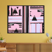 Scrapple Tackle Teen Canvas Afdruk (Insitu (Woonkamer))