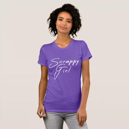 Scrappy Girl T-Shirt (Voorkant volledig)
