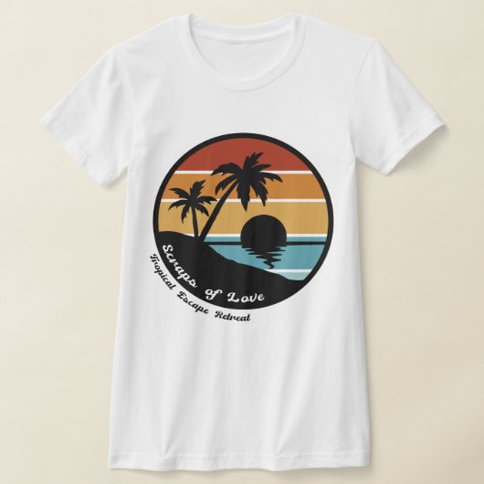 Scraps of Love Tropical Escape T-shirt (Laagn)