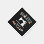 Scraps Quilt Quilting Crafting Sewing Machine Gift Servet (Hoek)