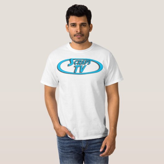 ScrapsTV logo T-shirt (Voorkant volledig)