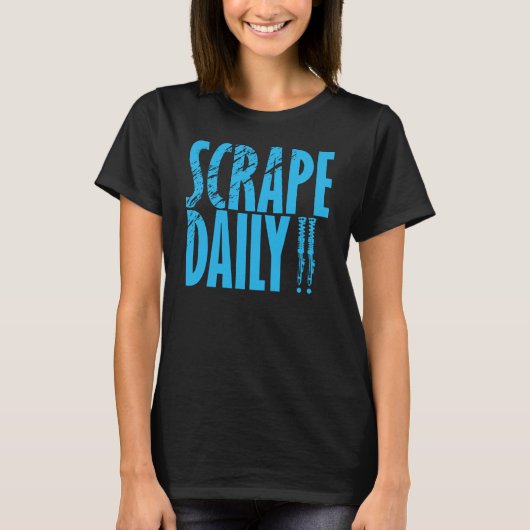 Scrapy Daily T-shirt (Voorkant)