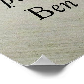 Scratch a Dog - Poster voor het slapen van de hond (Hoek)