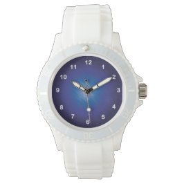 Scratch Blue Horloge