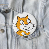 Scratch Cat Button (In situ)