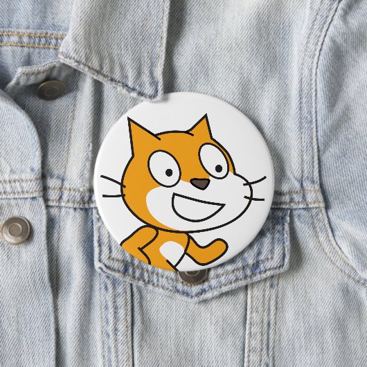 Scratch Cat Button (In situ)
