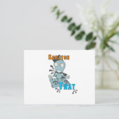 Scratch dat briefkaart (Staand voorkant)