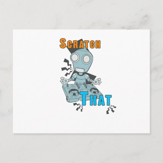 Scratch dat briefkaart (Voorkant)